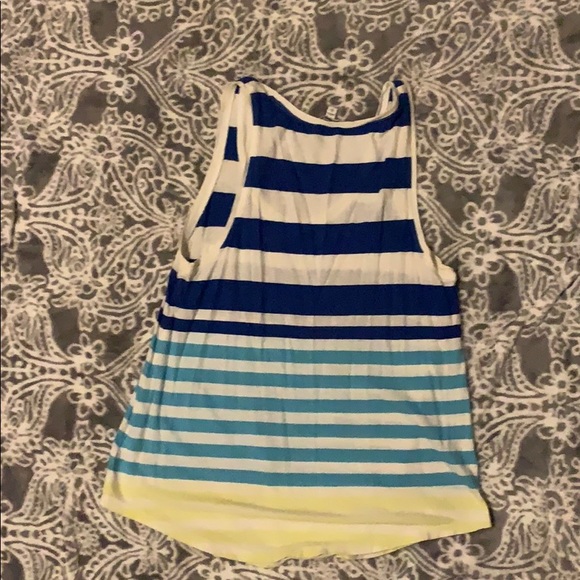 Striped Express Racerback Tank - Picture 2 of 4